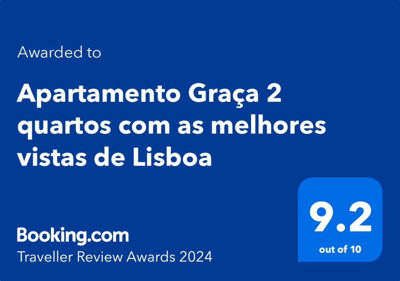 Apartamento Graca 2 Quartos Com As Melhores Vistas De Lisboa Екстер'єр фото
